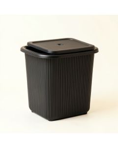 Birch Bridge Laundry Hamper - Black (synthetic illustration; no displayed measurements)