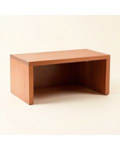Cliff Arc Shoe Storage Bench (synthetic illustration; no displayed measurements)