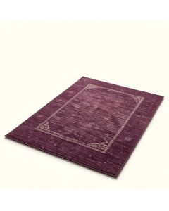 Quays Handwoven Wool Plum Area Rug (synthetic illustration; no displayed measurements)