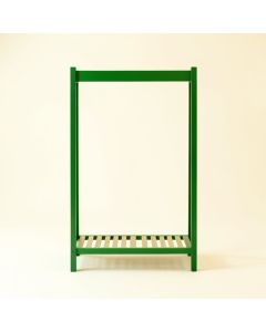 Sage Crest Empty Garment Rack - Green (synthetic illustration; no displayed measurements)