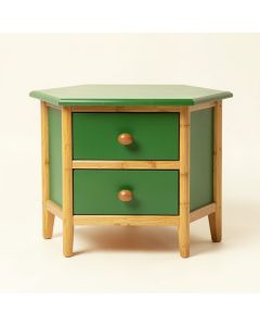Cedar Bend Nightstand - Green (synthetic illustration; no displayed measurements)