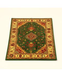 Glenarden Power Loom Green/Red/Yellow Rug (synthetic illustration; no displayed measurements)