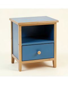 Meadow Bridge Nightstand - Blue (synthetic illustration; no displayed measurements)