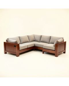 Widmer 104 '' Wide Symmetrical Modular Corner Sectional (synthetic illustration; no displayed measurements)