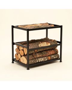 Abdulkhalid Log Rack (synthetic illustration; no displayed measurements)