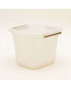 Toilettree Frosted Acrylic Bathtub Caddy With Rust-Proof Stainless Steel Handles (synthetic illustration; no displayed measurements)