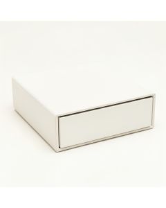 Hill Bluff Desktop Monitor Riser - White (synthetic illustration; no displayed measurements)