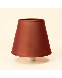 13.5 '' H X 18 '' W Silk/Shantung Bell Lamp Shade ( Screw On ) (synthetic illustration; no displayed measurements)