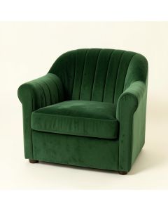 Glen Brook Upholstered Armchair - Green (synthetic illustration; no displayed measurements)