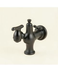 Triple Handle Deck Mounted Roman Tub Faucet With Diverter And Handshower (synthetic illustration; no displayed measurements)