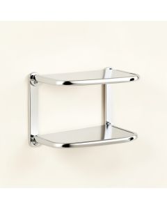 Ayleigh 9 '' W X 7 '' H X 9 '' D Wall Mounted Bathroom Shelves (synthetic illustration; no displayed measurements)