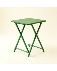 Maple Dale Compact Balcony Table - Green (synthetic illustration; no displayed measurements)