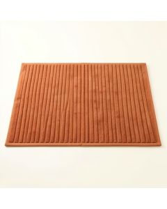 Alder Branch Bath Mat - Terracotta (synthetic illustration; no displayed measurements)