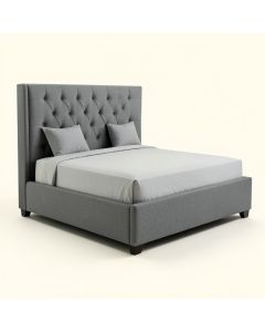 Mayella Queen Tufted Upholstered Standard Bed (synthetic illustration; no displayed measurements)