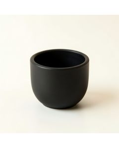 Maple Branch Empty Candle Holder - Black (synthetic illustration; no displayed measurements)