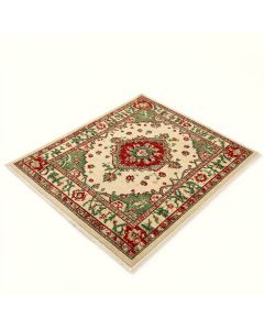 Lahaina Power Loom Ivory/Red/Green Area Rug (synthetic illustration; no displayed measurements)