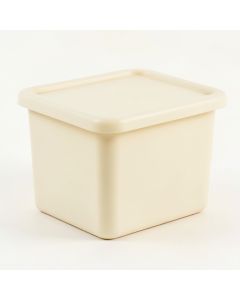 Summit Arc Closed Outdoor Storage Box - Ivory (synthetic illustration; no displayed measurements)