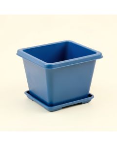 Holly Crest Empty Planter - Blue (synthetic illustration; no displayed measurements)