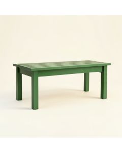 Linden Crest Indoor Bench - Green (synthetic illustration; no displayed measurements)