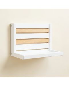 Juniper Bluff Wall-Mounted Entryway Organizer Shelf - White (synthetic illustration; no displayed measurements)