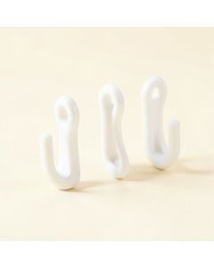 Filigree Shower Curtain Hooks (synthetic illustration; no displayed measurements)