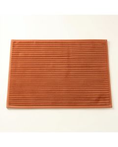 Fern Dell Bath Mat - Terracotta (synthetic illustration; no displayed measurements)