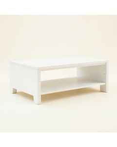 Bay Bridge Coffee Table - White (synthetic illustration; no displayed measurements)