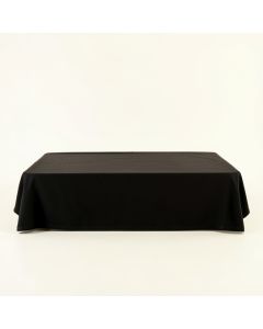 Bay Canyon Flat Bed Sheet - Black (synthetic illustration; no displayed measurements)
