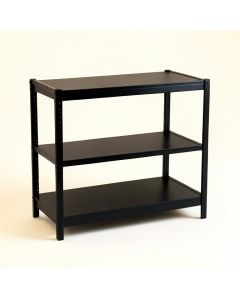 Flint Crest Desktop Shelving Unit - Black (synthetic illustration; no displayed measurements)