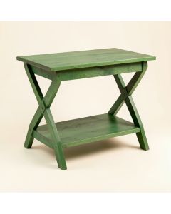 Cedar Arc Side Table (synthetic illustration; no displayed measurements)