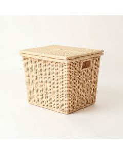 Maple Crest Laundry Hamper - Cream (synthetic illustration; no displayed measurements)
