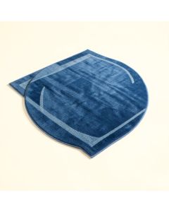 Depue Wave Blue Indoor/Outdoor Area Rug (synthetic illustration; no displayed measurements)