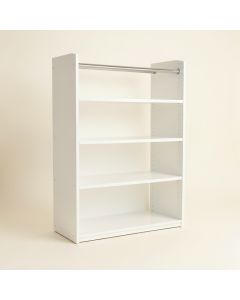 Shelving (synthetic illustration; no displayed measurements)