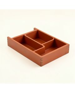 Maple Bend Empty Pantry Drawer Organizer Insert - Terracotta (synthetic illustration; no displayed measurements)