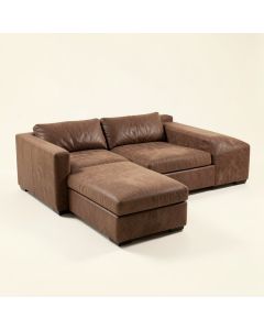 106.5 '' Wide Symmetrical Modular Sofa & Chaise (synthetic illustration; no displayed measurements)