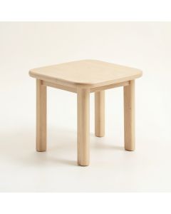 Harbor Crest Compact Balcony Table - Beige (synthetic illustration; no displayed measurements)