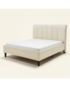 Highland Park Upholstered Low Profile Standard Bed (synthetic illustration; no displayed measurements)