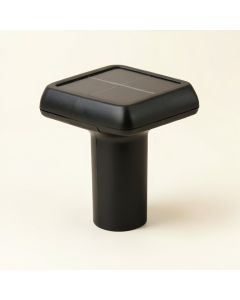 Black Solar Powered Integrated Led Pathway Light Pack (synthetic illustration; no displayed measurements)