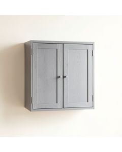 Flint Bluff Wall-Mounted Laundry Cabinet - Gray (synthetic illustration; no displayed measurements)