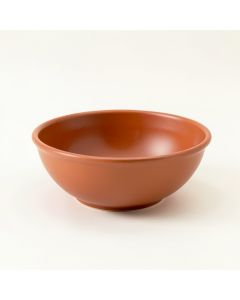 Elm Branch Dining Bowl - Terracotta (synthetic illustration; no displayed measurements)