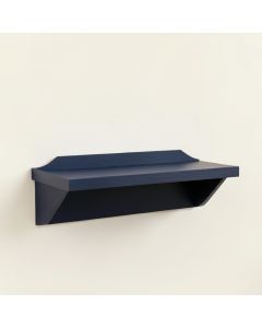 Elm Crossing Wall-Mounted Shelf - Navy (synthetic illustration; no displayed measurements)