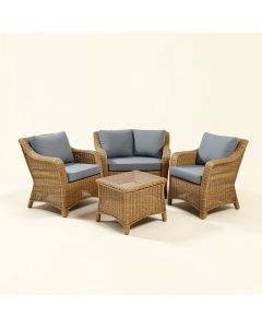 Stickel 3 Piece Rattan Seating Group (synthetic illustration; no displayed measurements)