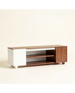 Keenes Solid Wood Tv Stand For Tvs Up To 65 '' (synthetic illustration; no displayed measurements)