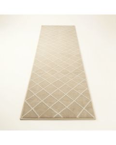 Heath Branch Narrow Runner Rug - Beige (synthetic illustration; no displayed measurements)