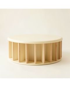 Birch Bridge Shoe Storage Bench - Cream (synthetic illustration; no displayed measurements)
