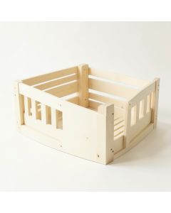 Stone Dell Empty Furniture-Style Pet Crate - Cream (synthetic illustration; no displayed measurements)