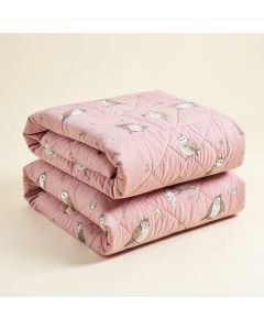Carwile Pink Owl Quilt Set (synthetic illustration; no displayed measurements)