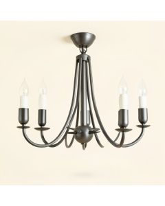 Kasandra Unique Wagon Wheel Chandelier (synthetic illustration; no displayed measurements)