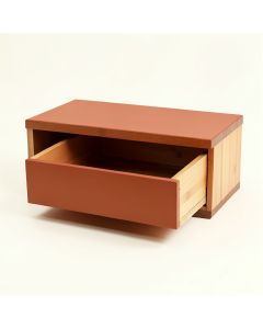 Harbor Fold Under-Desk Drawer Unit - Terracotta (synthetic illustration; no displayed measurements)