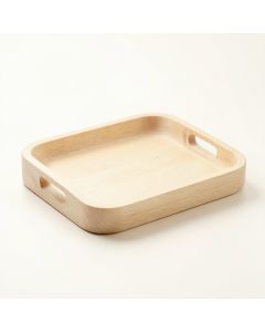 Linden Bend Serving Tray - Ivory (synthetic illustration; no displayed measurements)